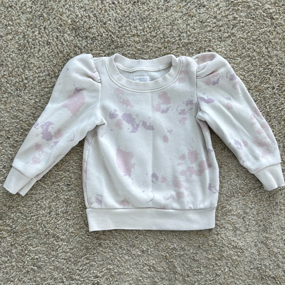 Grayson mini Puff Sleeve Sweater